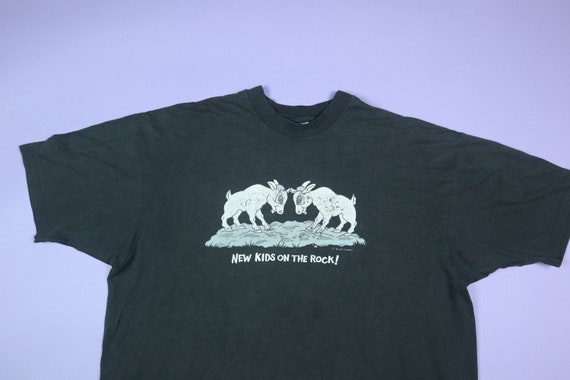 Cute New Kids On The Rock! 1990's Vintage TShirt - image 1