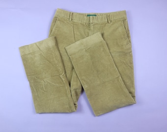 Lauren Ralph Lauren Beige Cords Skater Y2K Pana Pantalones