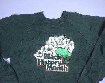 Black History Month 1990's Vintage Crewneck Sweatshirt