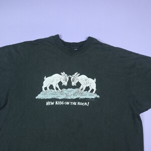 Cute New Kids On The Rock 1990's Vintage TShirt image 2