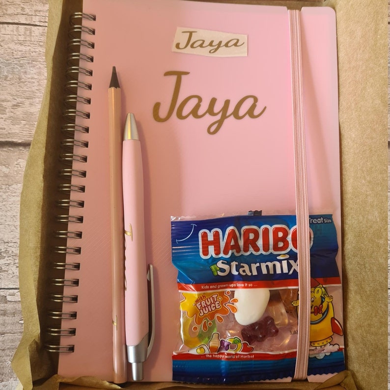 PERSONALISED A5 STATIONERY SET Teacher Gift Box Employee Etsy