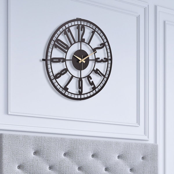 Metal Clock Numbers Etsy