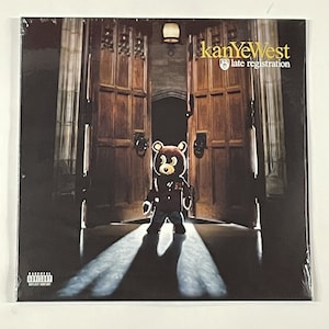 カニエ・ウェスト late registration レコード LP Kanye West - Late Registration LP Vinyl Record Album - Etsy