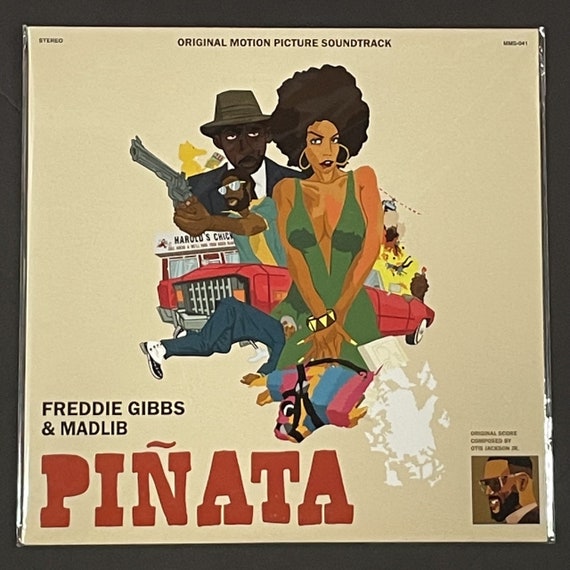 Freddie Gibbs & Madlib Piñata '74 1LP Vinyl Limited Black 12