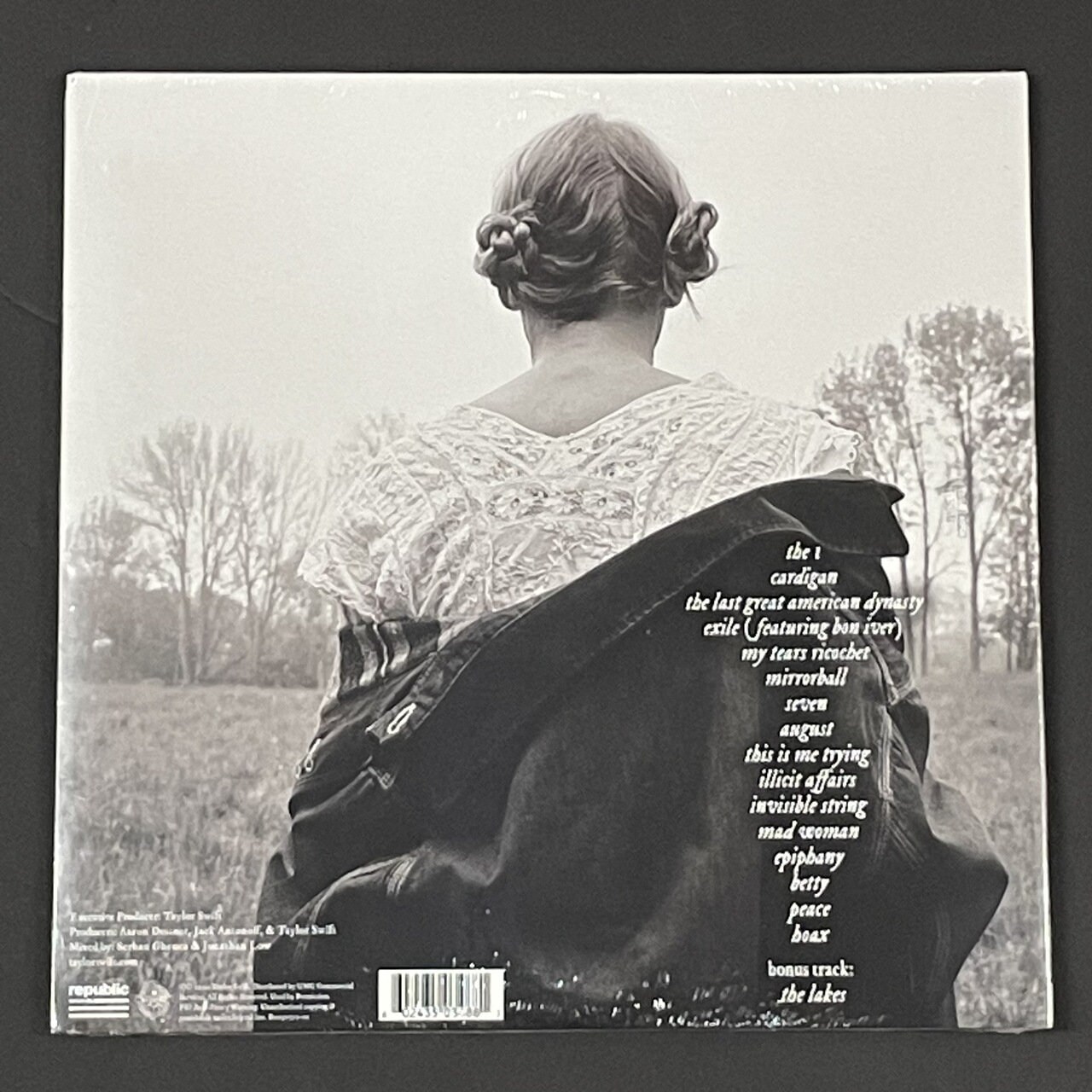 Taylor Swift folklore 2LP レコード+ミニポスター Taylor Swift Folklore 2LP Vinyl Limited Beige 12