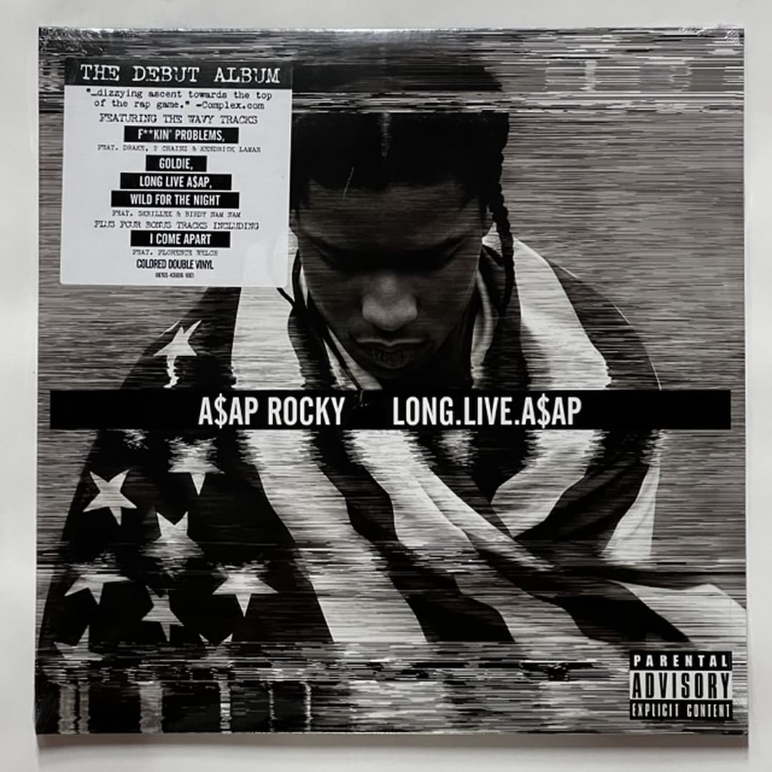 ASAP Rocky Long. Live. ASAP 2LP Vinyl Limited Black 12