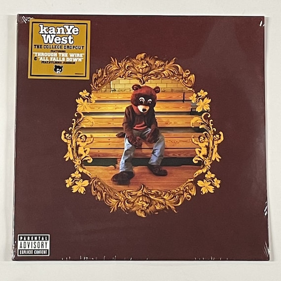 Kanye West The College Dropout 2LP Vinyl Limited Black 12 Record -   Italia