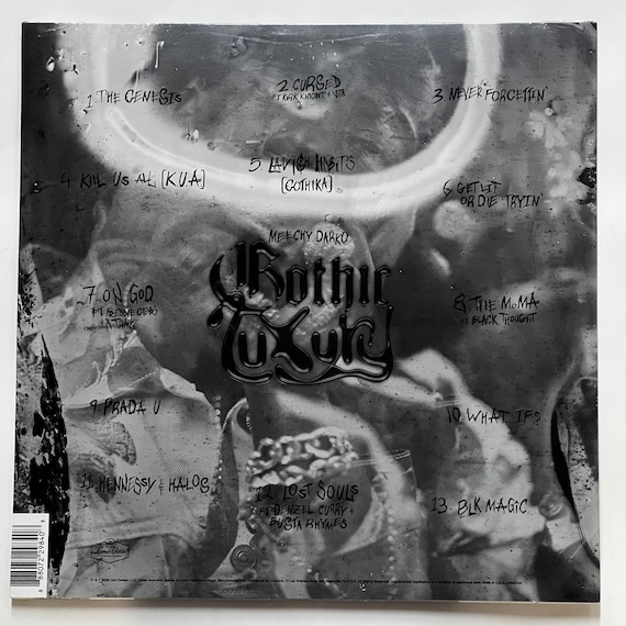 Meechy Darko Gothic Luxury 2LP Vinyl Limited Black Smoke 12