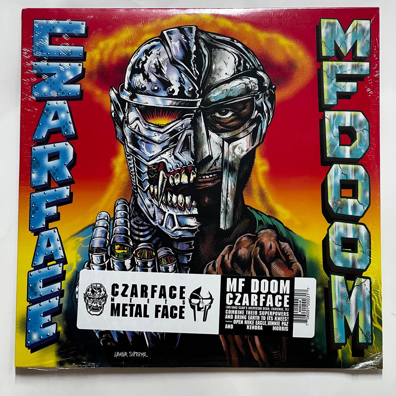 Czarface & MF Doom Czarface Meets Metal Face 1LP Vinyl Limited