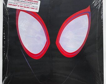Spider-Man: Into the Spider-Verse Colonna sonora 1LP Vinyl Limited Black 12" Record