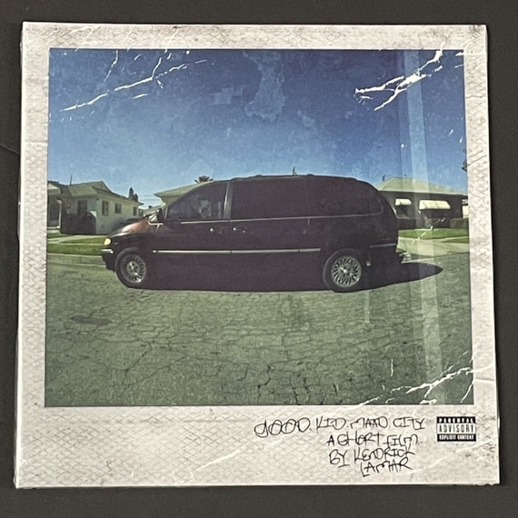 Kendrick Lamar Good Kid, M.A.A.D City 2LP Vinyl Limited Black 12 Record 