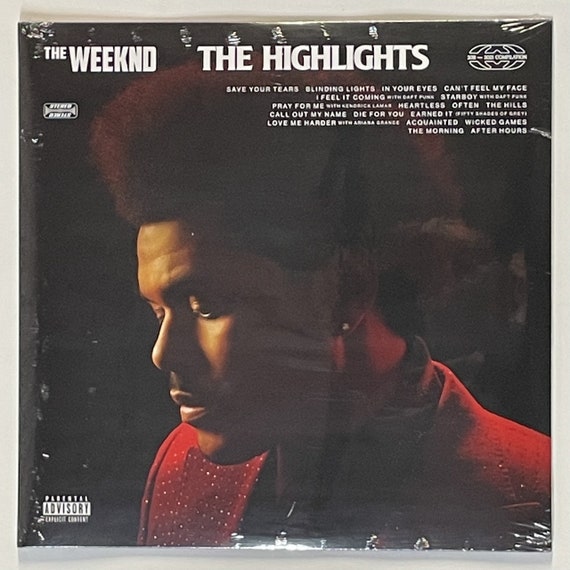 The Weeknd The Highlights 2LP Vinyl Limited Black 12 Record 