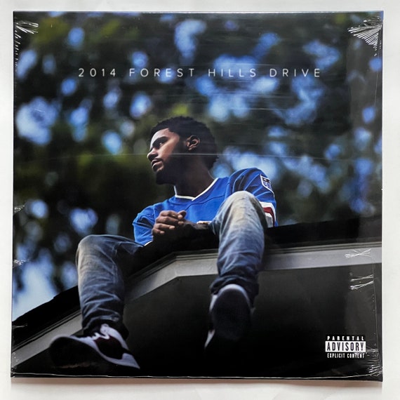 J. Cole 2014 Forest Hills Drive 2LP Vinyl Limited Black 12