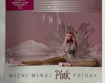 Nicki Minaj Pink Friday 2LP Vinyl Limited Pink 12" Record