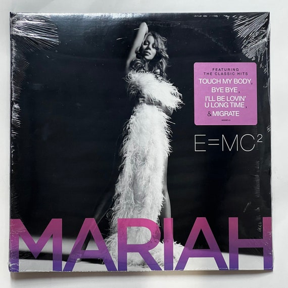Mariah Carey E=MC2 2LP Vinyl Limited Black 12