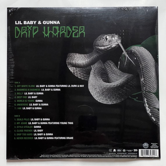 DRIP HARDER LIL BABY GUNNA lp レコード Lil Baby & Gunna - Drip Harder - LP Black Vinyl | eBay