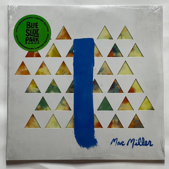 Mac Miller Blue Slide Park 10th Anniversary 2LP Vinyl Clear