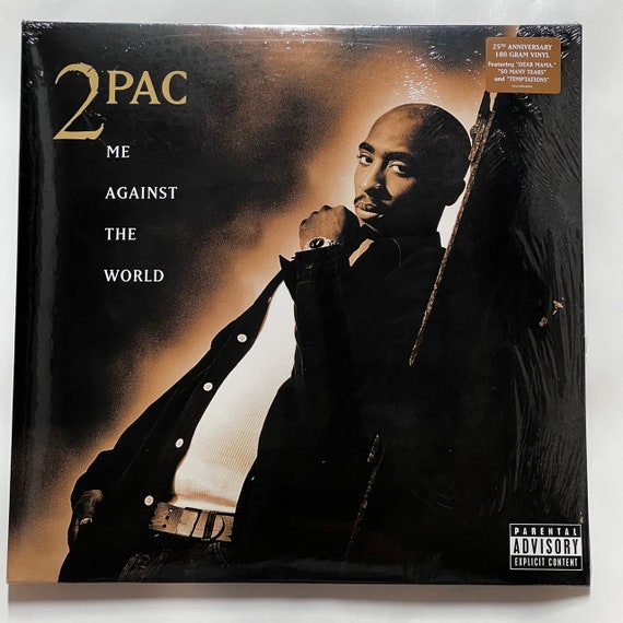 2pac Me Against the World 2LP Vinyl Limited Silver 12