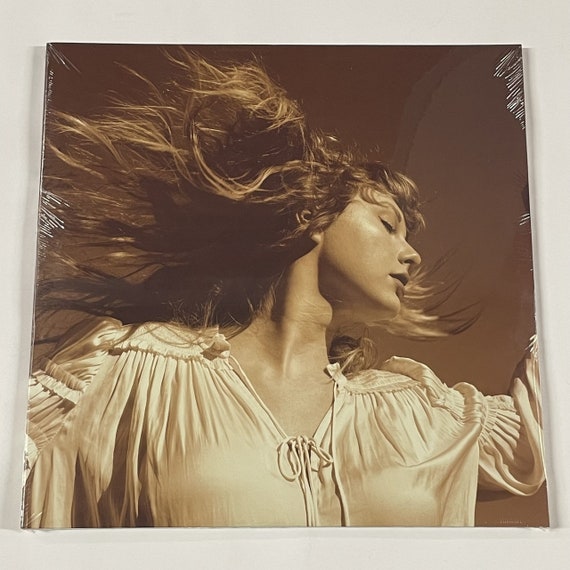 Taylor Swift Fearless 'taylor's Version' 3LP Vinyl Limited Black