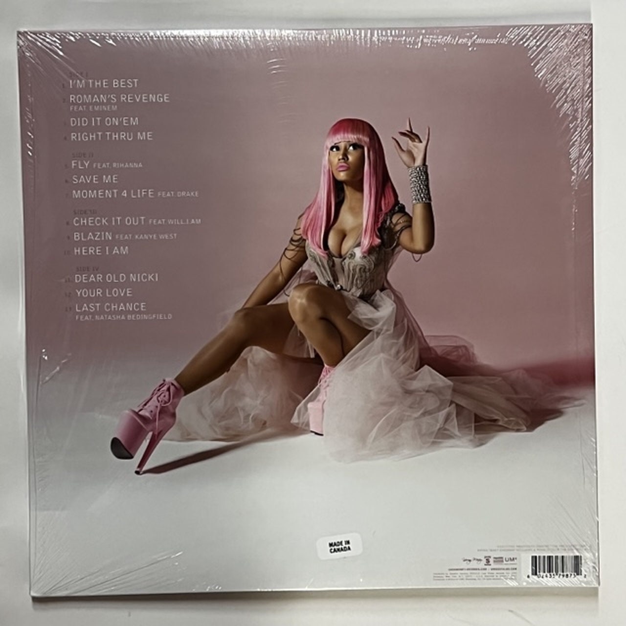 Nicki Minaj Pink Friday 2LP Vinyl Limited Pink 12\, image size:1280x1280