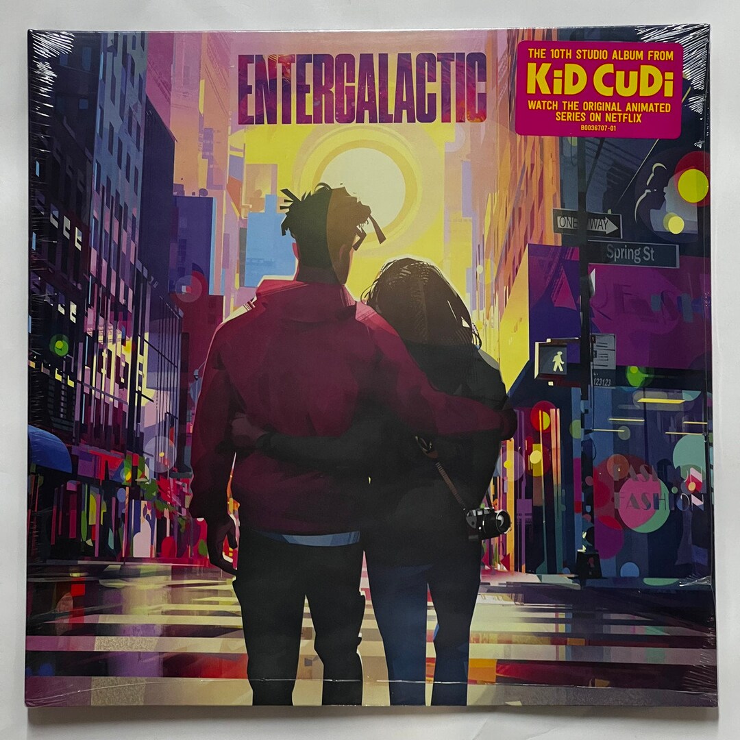 Kid Cudi Entergalactic 1LP Vinyl Limited Black 12 Record Etsy