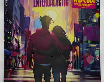 Kid Cudi Entergalactic 1LP Vinyl Limited Black 12" Record