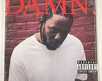 Kendrick Lamar Damn 2LP Vinyl Limited Black 12" Record
