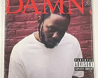Kendrick Lamar Damn 2LP Vinyl Limited Black 12
