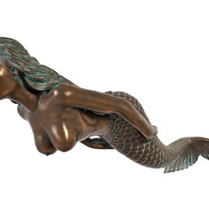 Vintage Brass Starfish or Brass Seashell Conch Figurine, Sculpture