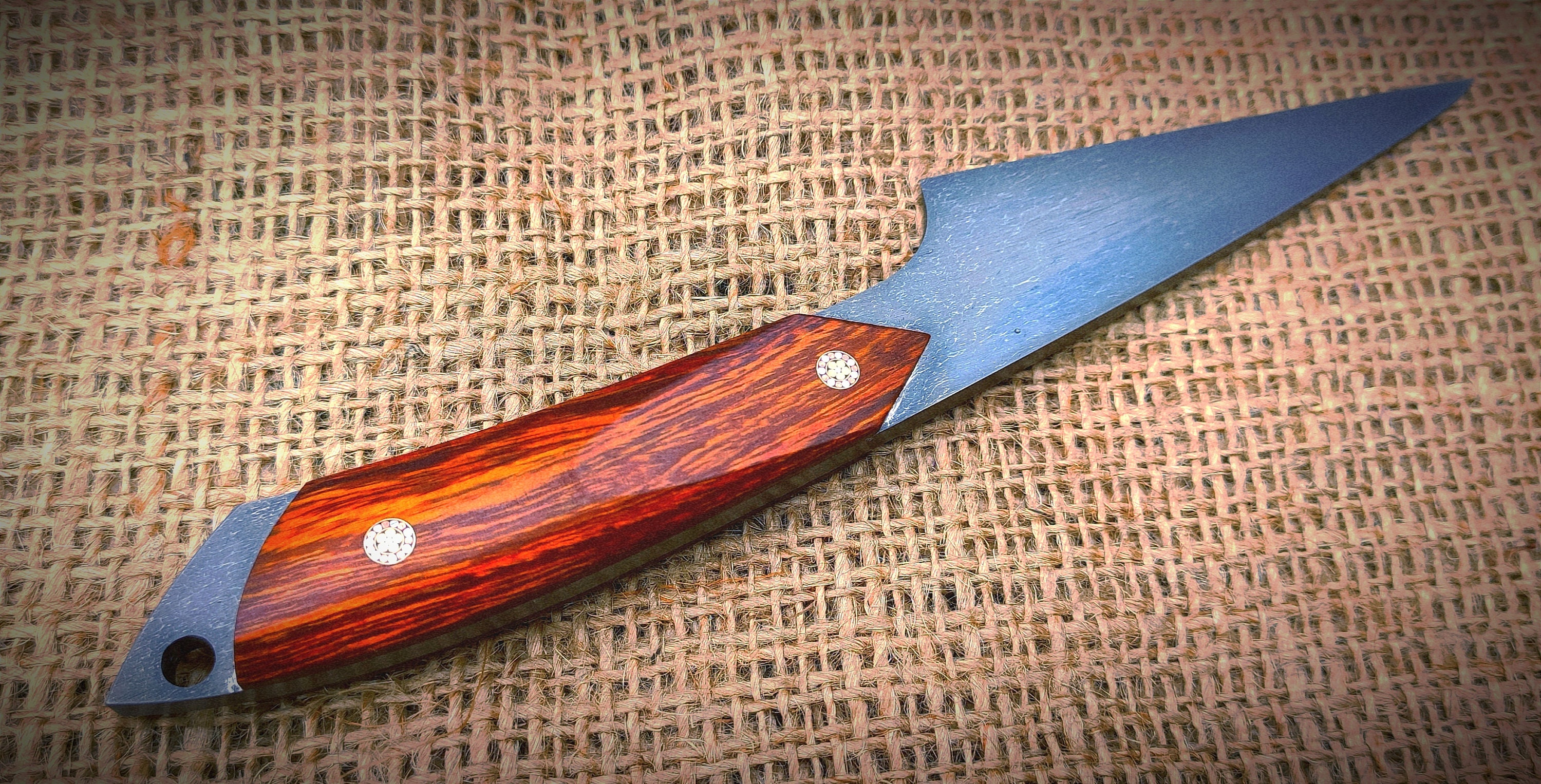 Japanese Knife kiridashi Made of Wootz Steel. Etsy