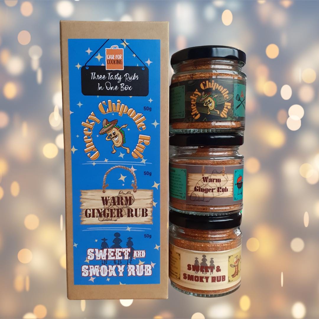 Spice Rub Box Set | Christmas Food Gift - Etsy