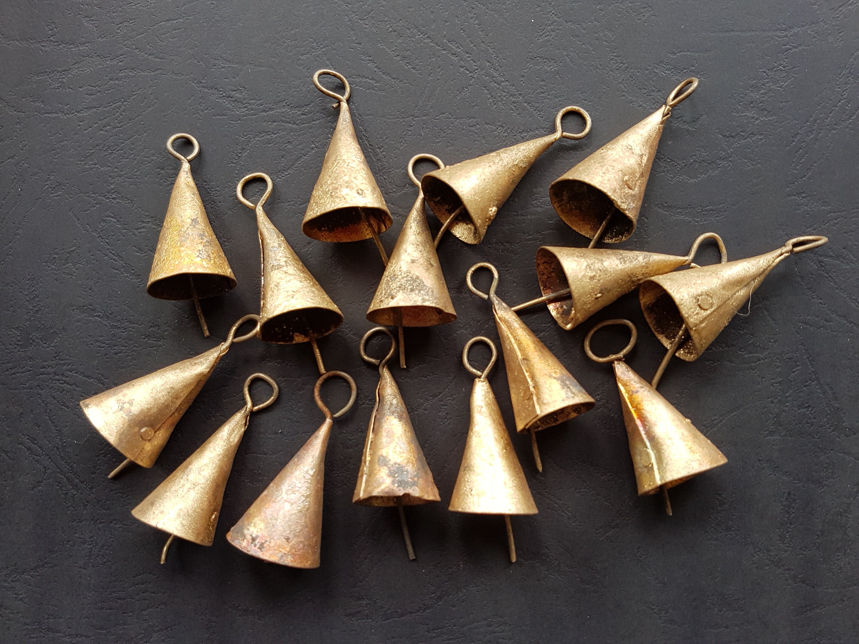 Witches Bells/good Luck Bells/cleansing Bells/protection Bells/door  Bells/witch Bells/decorative Bells/solid Brass Bells/brass Bells 