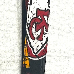 Kansas City Chiefs keychain wristlet key fob