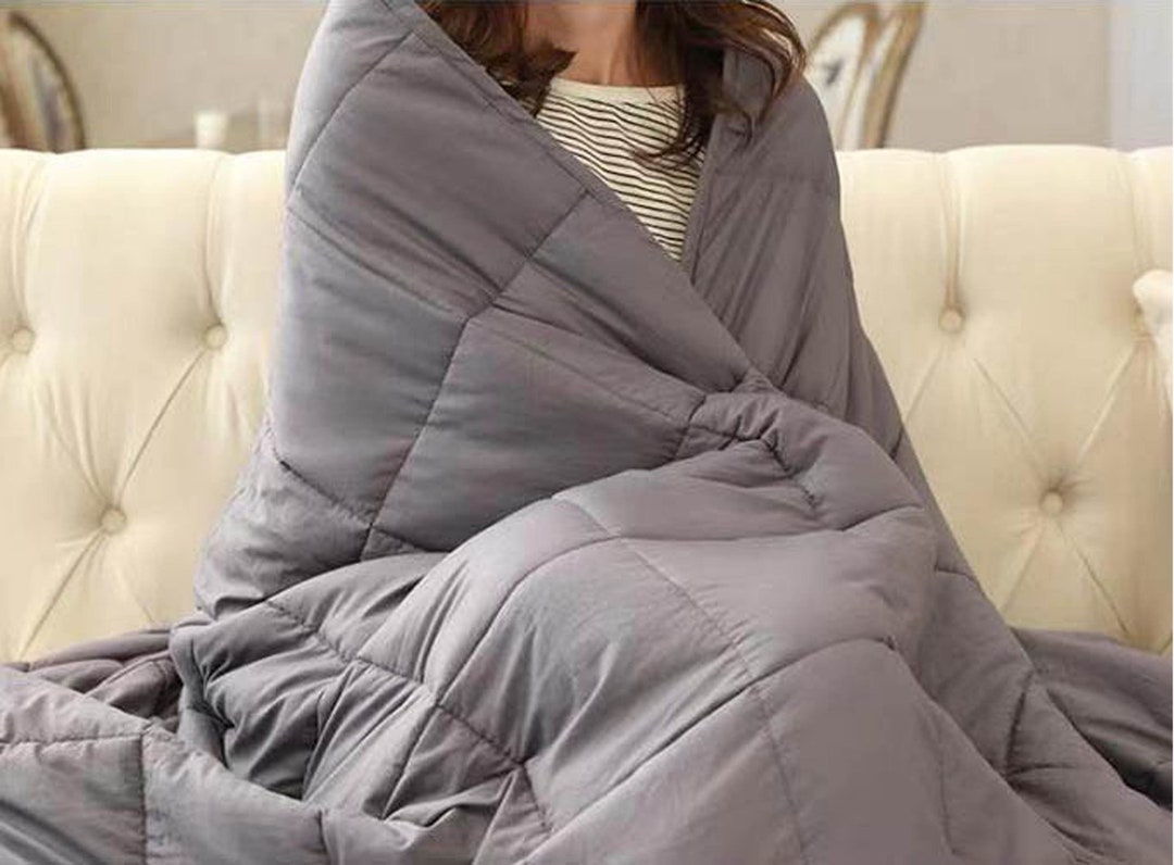 Weighted Blanket Insomnia Sleep Disorder Blanket Sensory Anxiety Throw