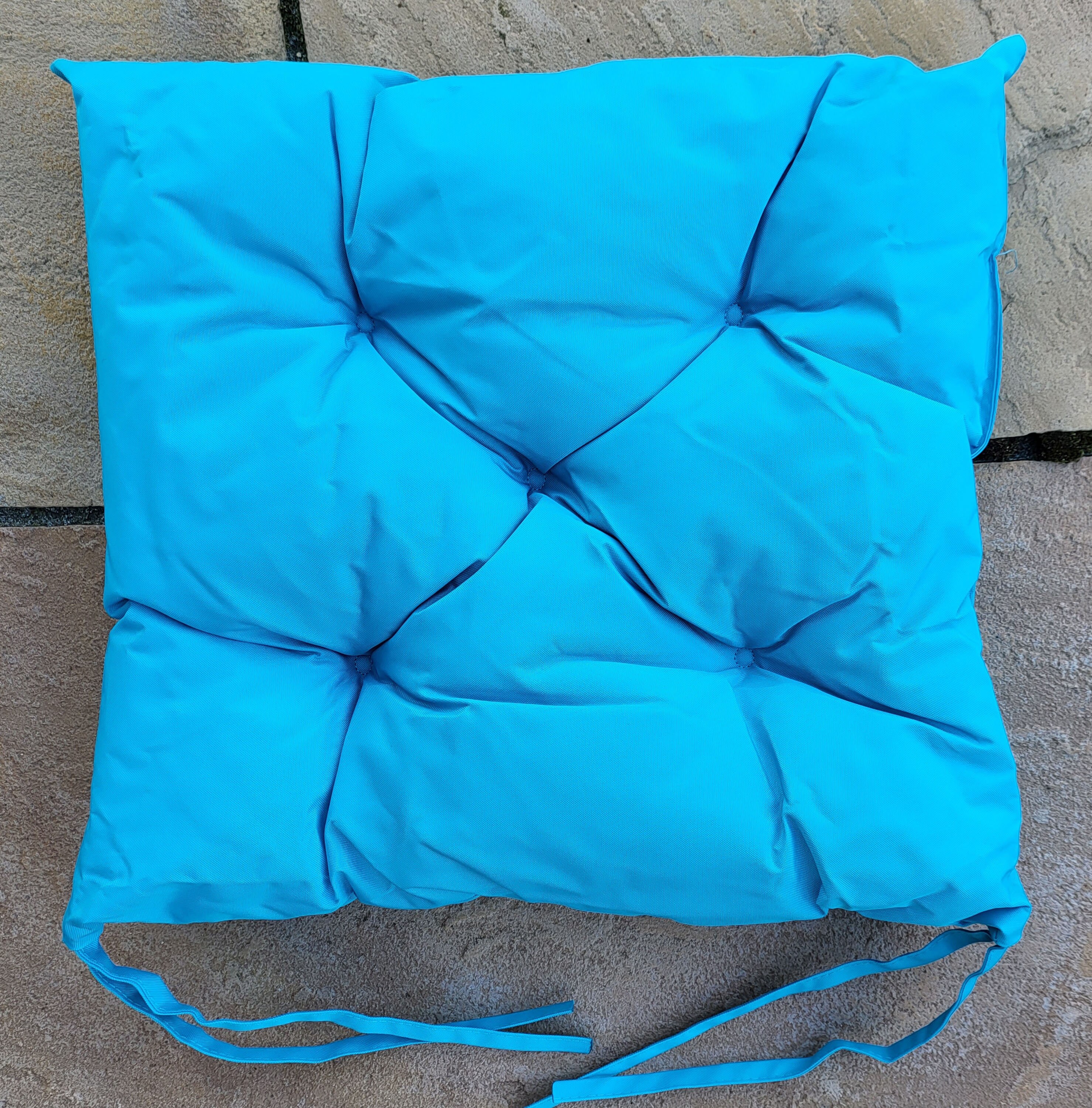 Outdoor Chair Seat Pads Waterproof Garden CHUNKY Chair Seat Etsy UK