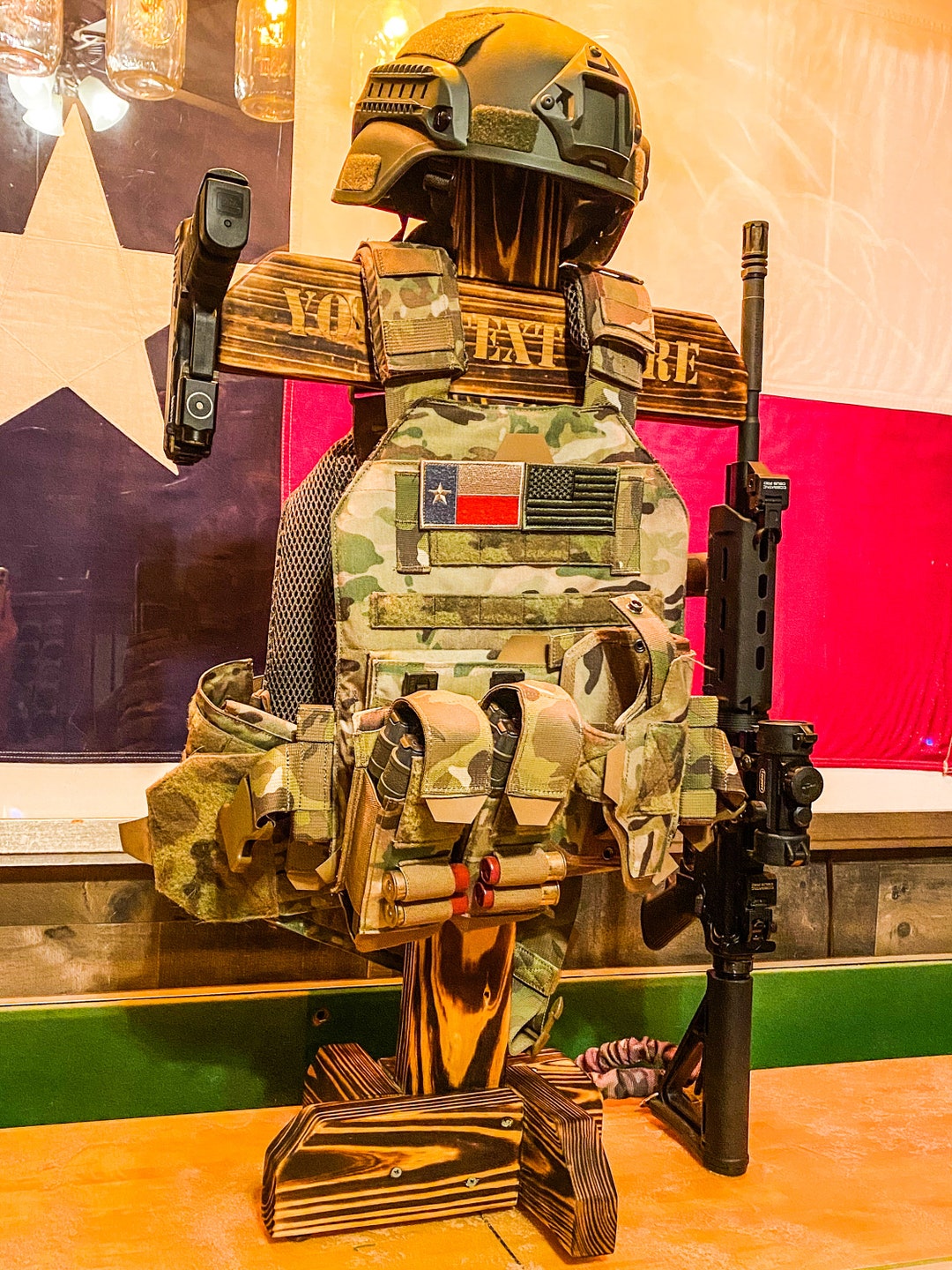 Body armor rack hotsell