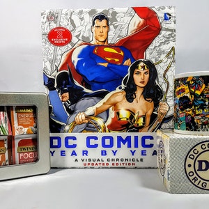 Superblends Tea for Superheroes.DC Comics Gift Set Unique & Exclusive. The perfect gift for DC Comic fans