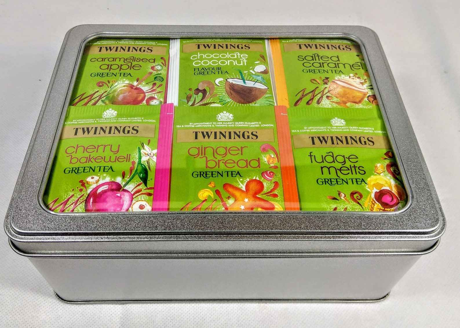 Twinings Indulgent Green Teas Variety Selection 24 Saveurs 100 Etsy