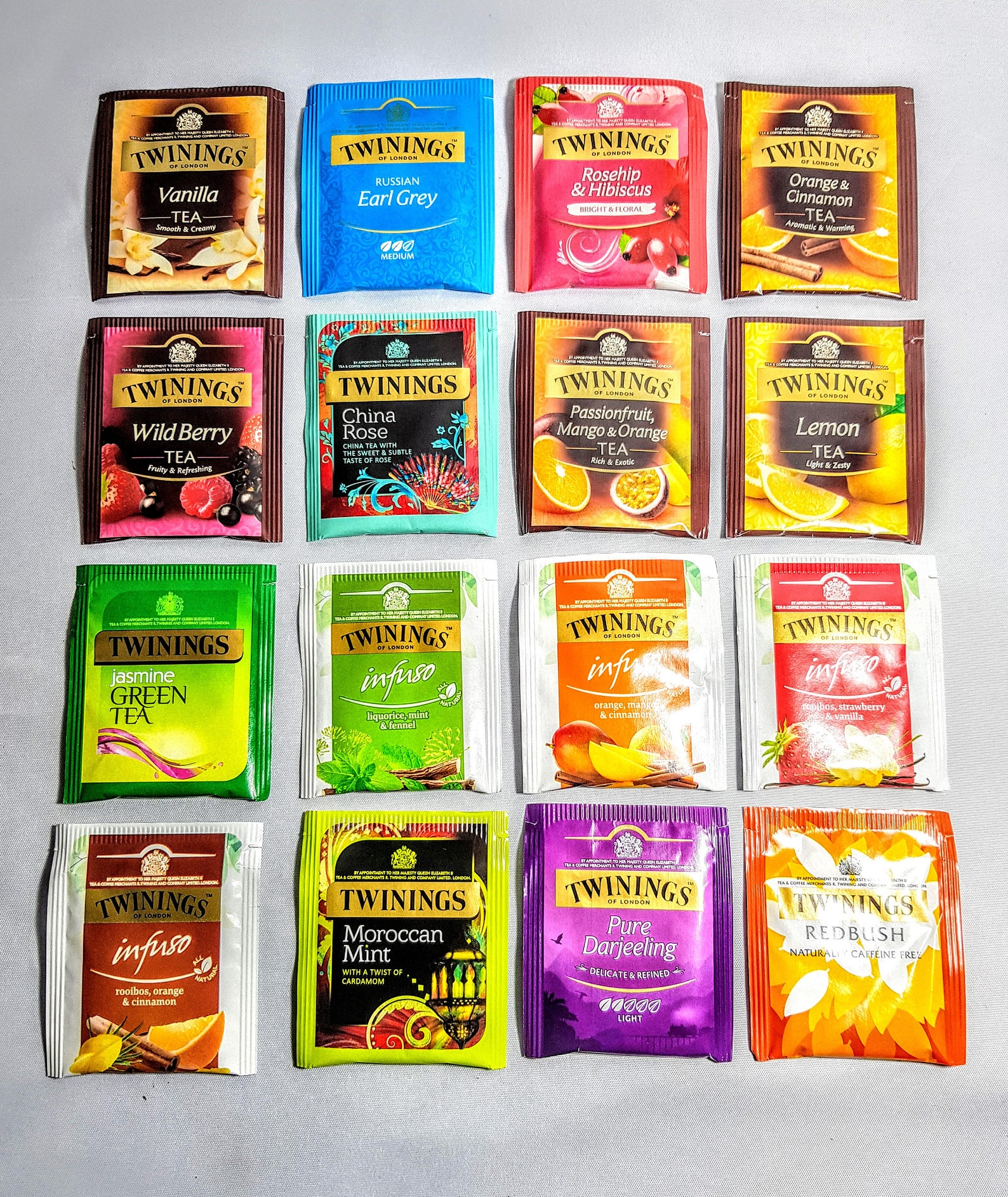 Twinings Variety Selection Pack 25 Flavours. 30 Foil Wrapped Etsy