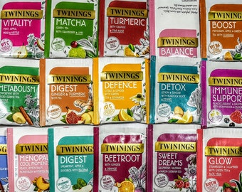 Twinings SuperBlends 20 Flavours 40 Envelopes Variety  Pack