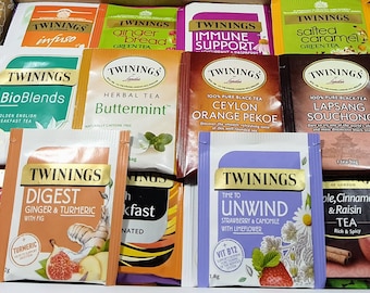 Twinings International Tea Blends Variety Selection. Assorted Teas. 26 Envelopes