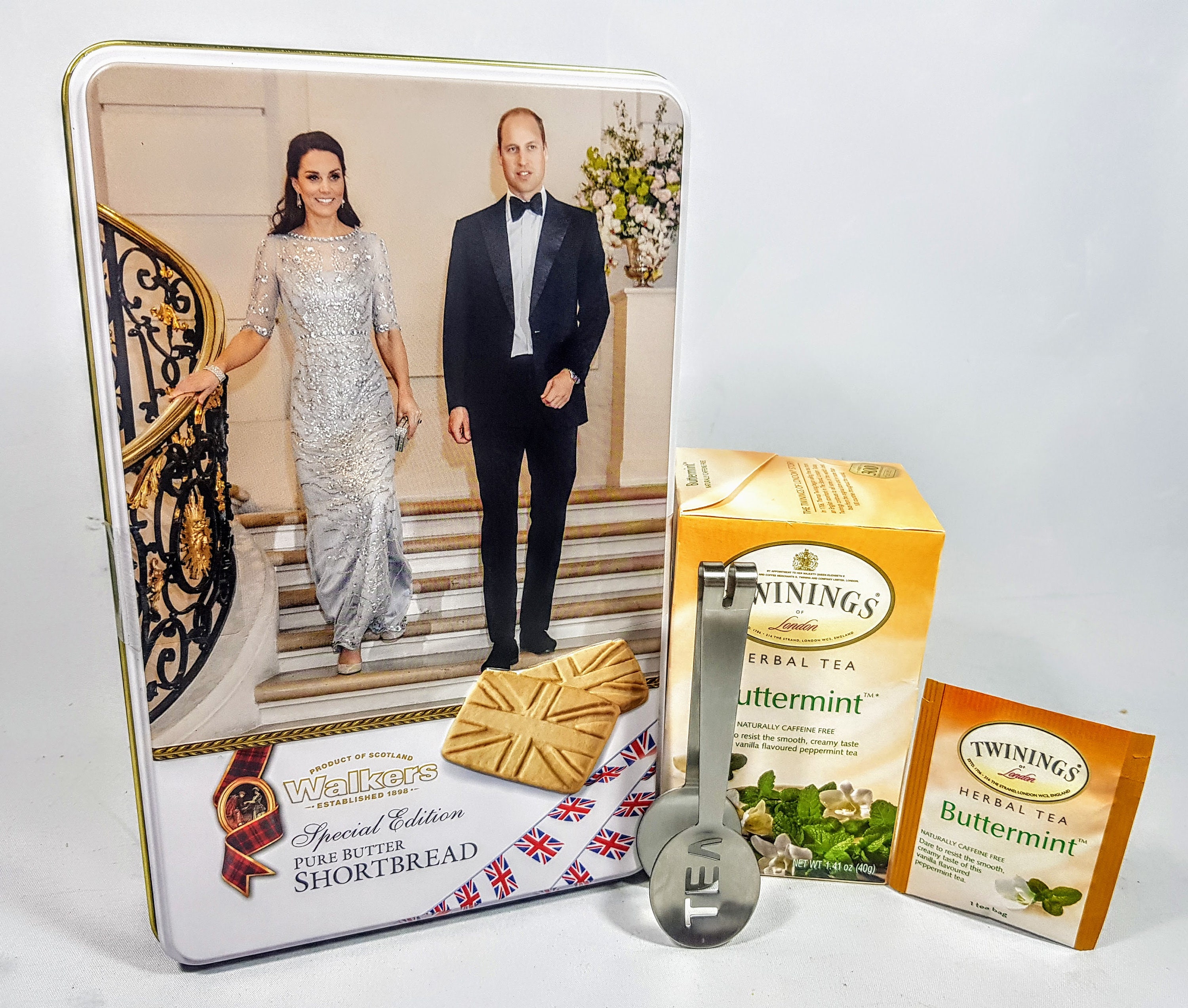 Special Edition William and Kate Biscuits Gift Set. Walkers Etsy