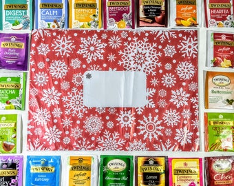 Twinings Varietät Auswahl Weihnachtspaket 30 Geschmacksrichtungen. 40 Umschlag Teebeutel