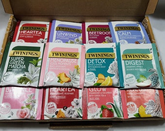 Twinings Superblends Tea Gift Set, 19 Flavors, Herbal Infusions