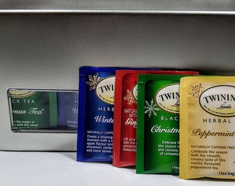 Twinings Tea Christmas Tea Gift Set Variety Assorted Selection of 16 Envelopes