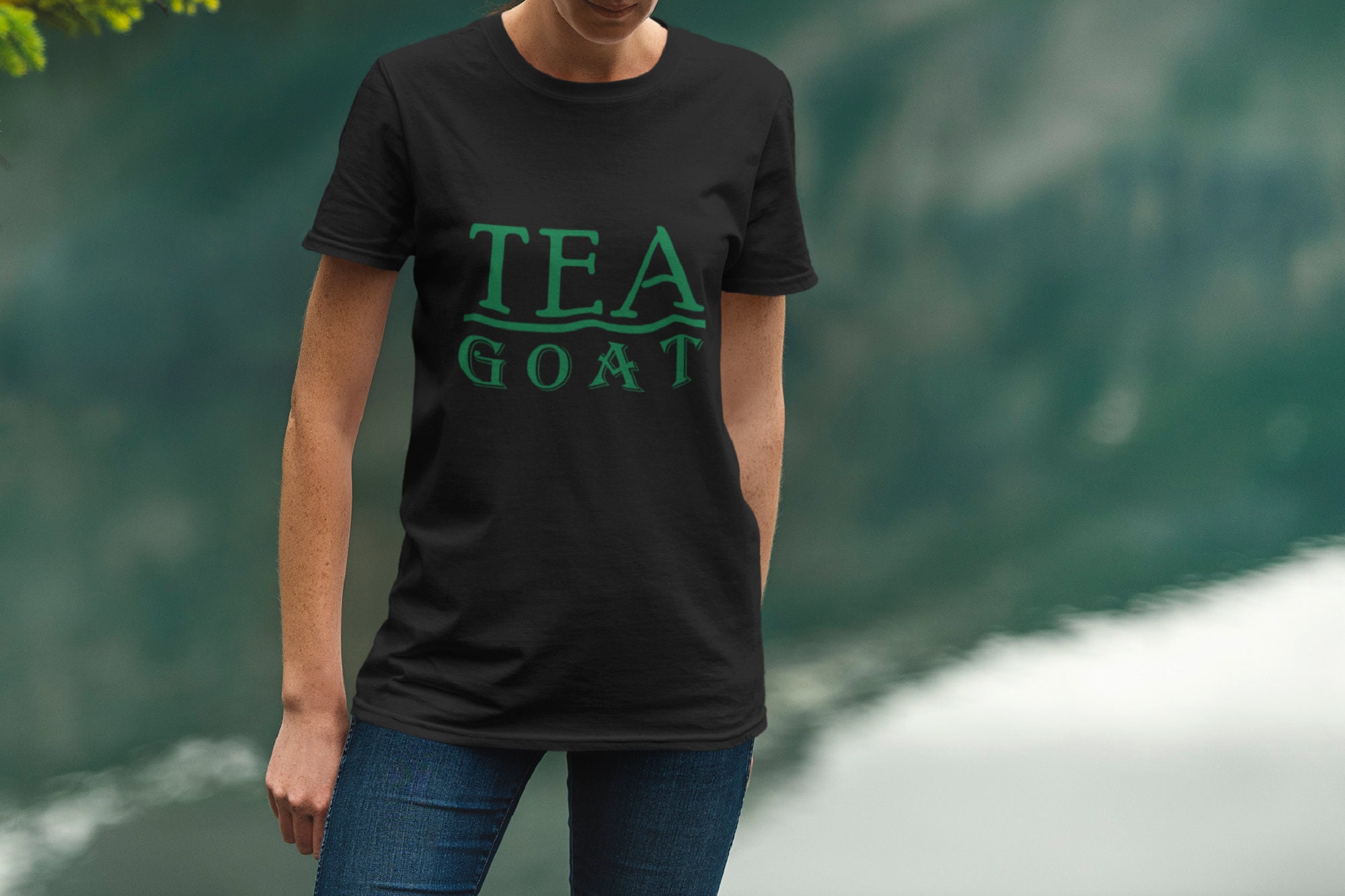 TEA GOAT Unisex Tshirt TeeLiebhaber Tshirt mit Sprüchen Etsy