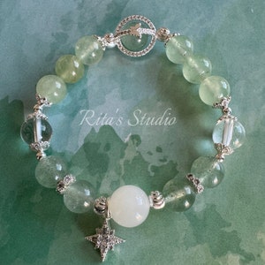 Horae Handcrafted Crystal Bracelet for Inner Balance and Vitality A037 zdjęcie 4