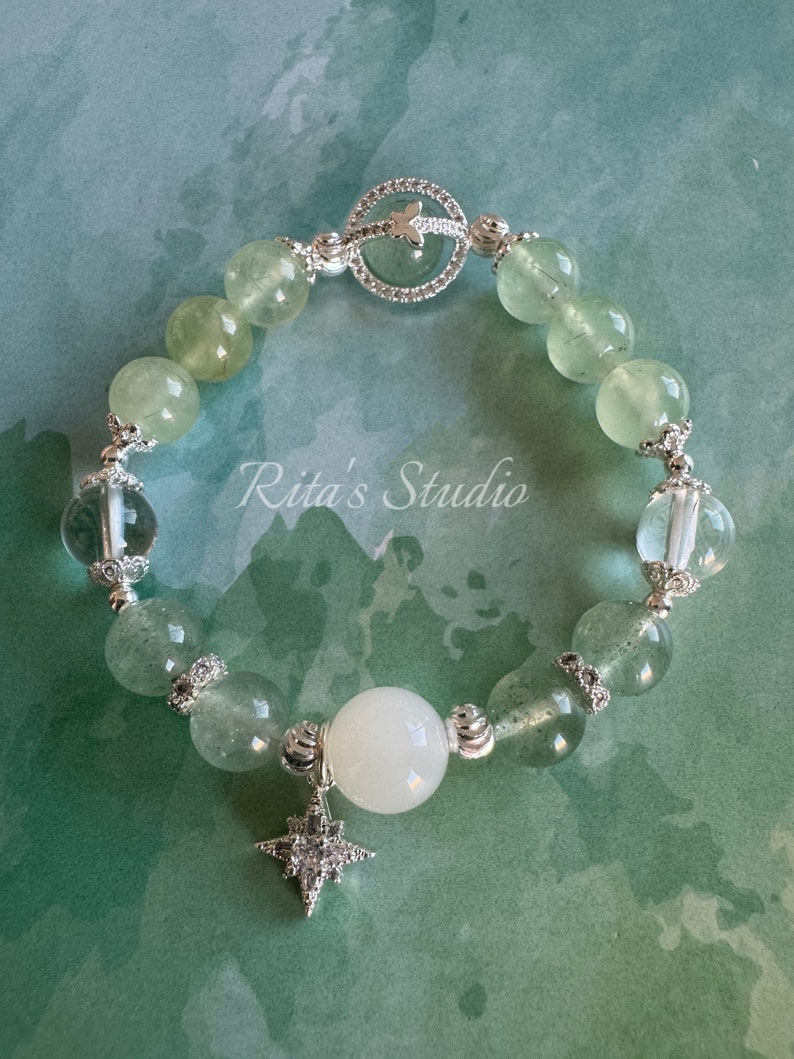 Horae Handcrafted Crystal Bracelet for Inner Balance and Vitality A037 zdjęcie 4