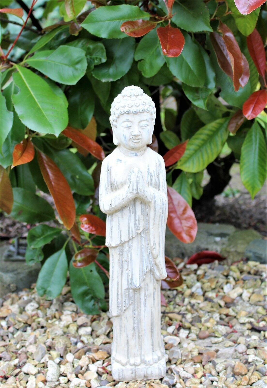Standing Buddha Garden Statue