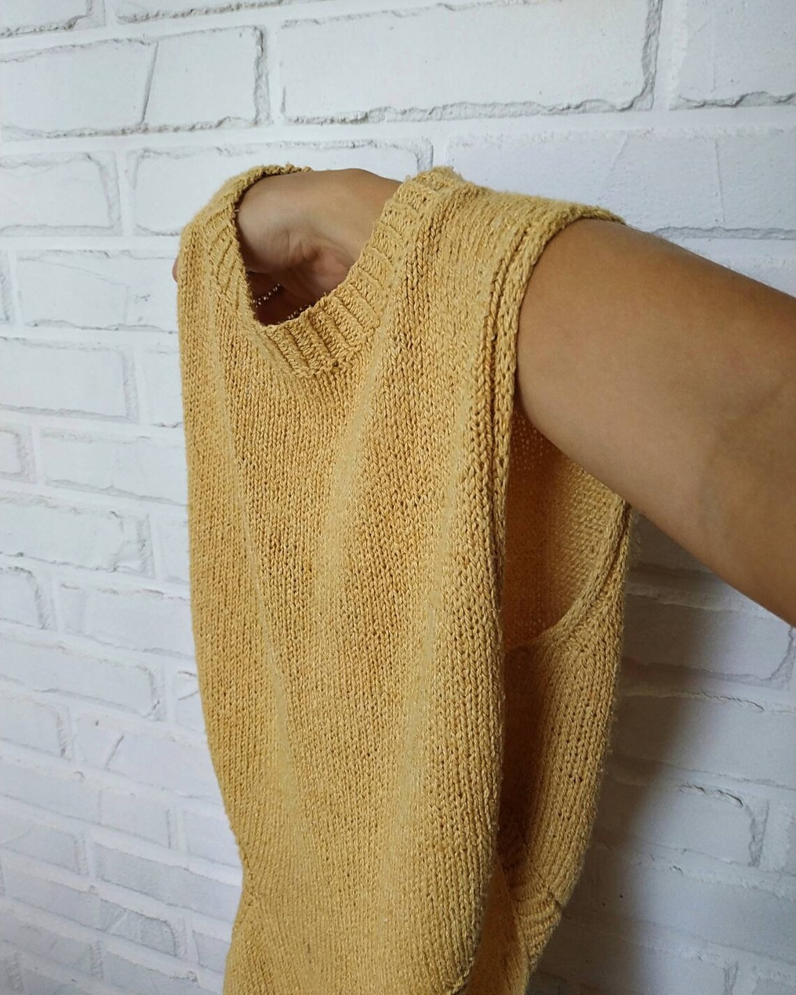 Knitted Dress Pattern Women Sleeveless Womens Cutout Dress Etsy